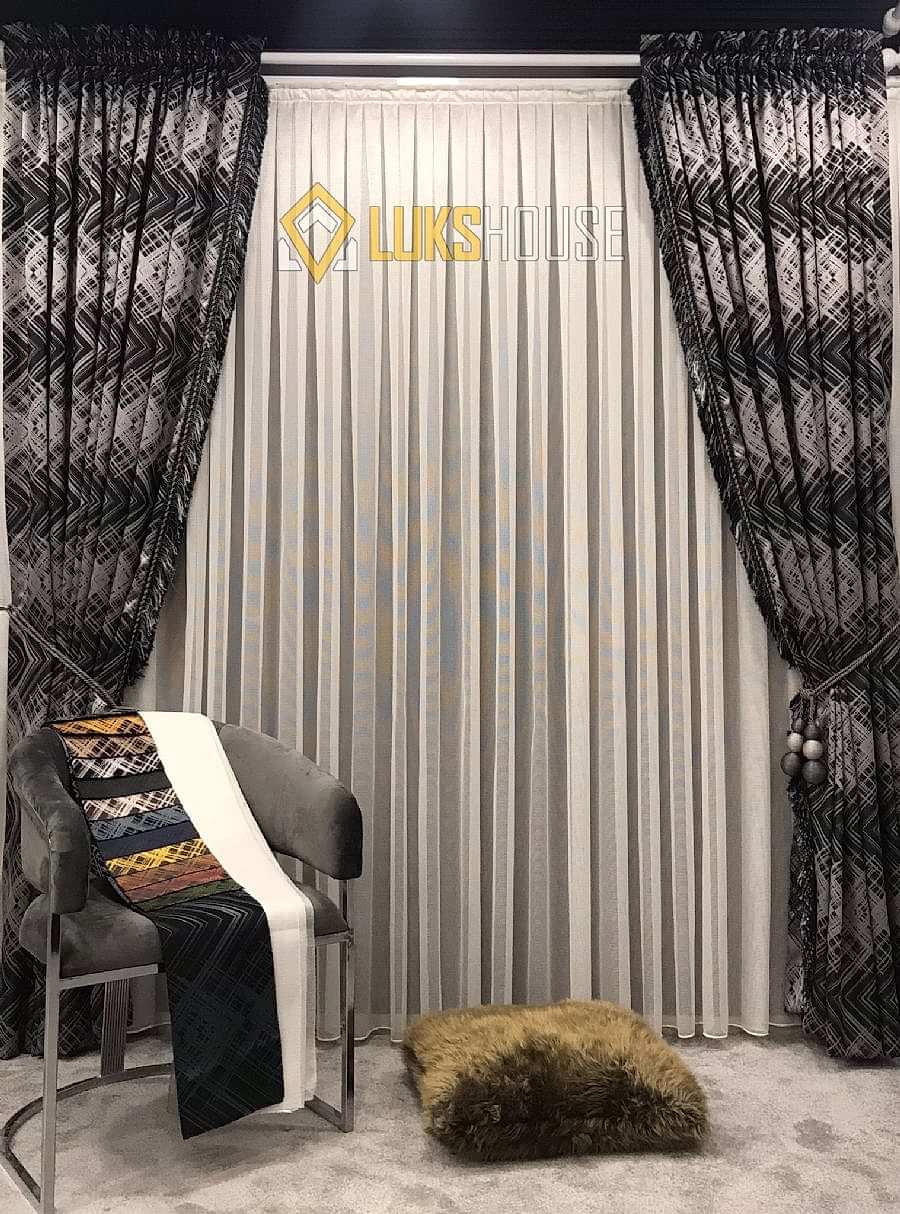 Black-White Fon Perde