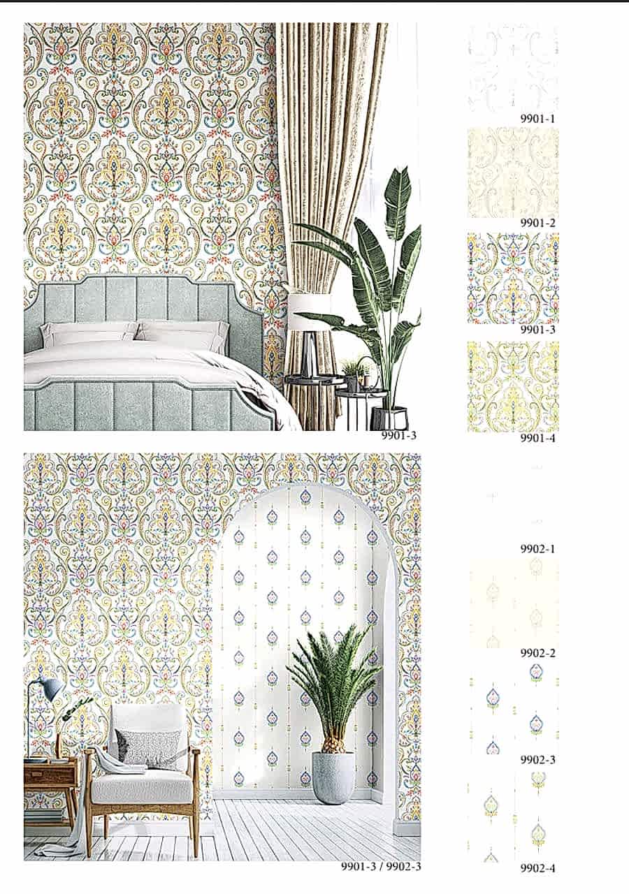 Tropicano Leaf Vinil Duvar Kağıdı